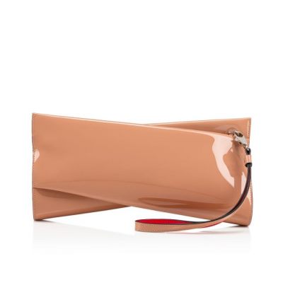 Bolsos De Noche Loubitwist Clutch Christian Louboutin Mujer - Beige - 1210665N247